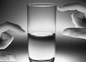 Voir le verre à moitié plein Slider Verre Moitié Plein