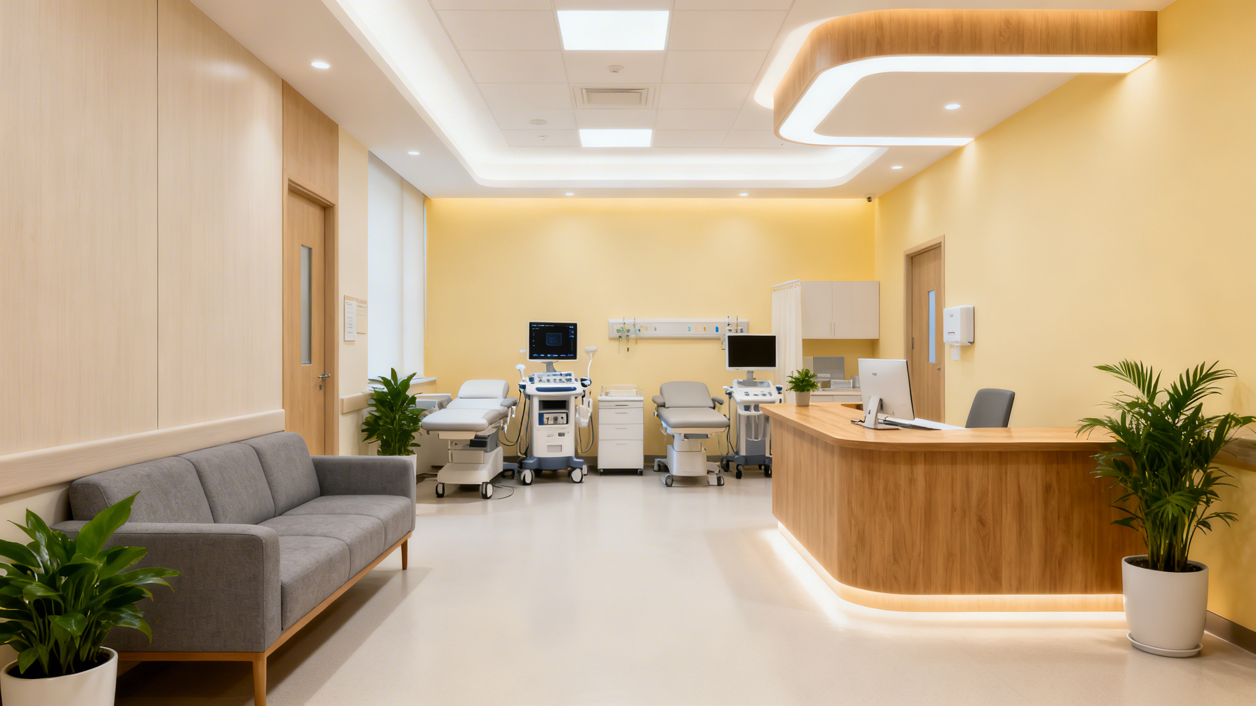 Couple en consultation avec un médecin spécialiste en fertilité dans un centre de PMA