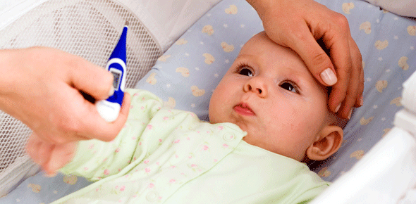 Bébé malade – problèmes du quotidien et de peau