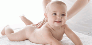 Slider massage bébé
